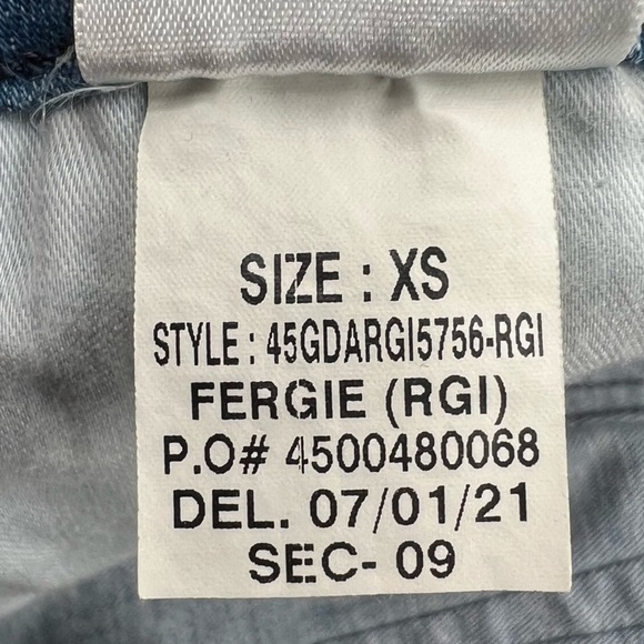 NWT Joe's Jeans Fergie High-Rise Curvy Skinny Ankle Denim Jeans Size XS Women’s - Picture 4 of 6